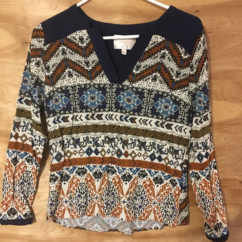 Stitch fix skies are blue blouse women's sz small